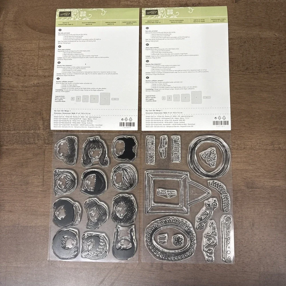 Stampin' Up! Sweetie Pie #136849 & Sweetie Pie Frames #137121